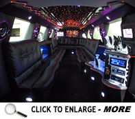 Click image to enlarge the Cadillac Escalade Stretch Limousine